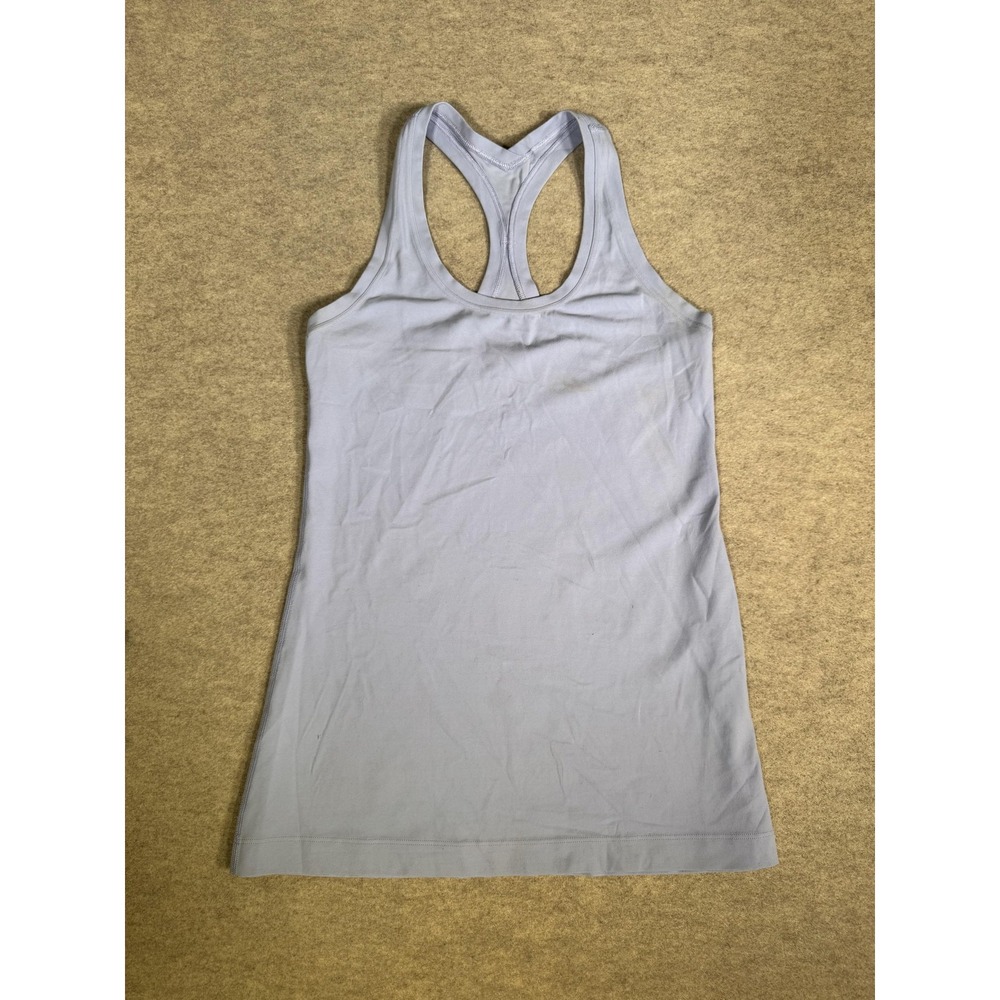 Lululemon Tank Top Womens Small Blue Cool Racerback Yoga Athletic Gym Stretch